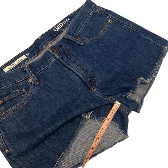 GAP 29 R Original Summer Flare Denim Jean Shorts - Picture 8 of 11